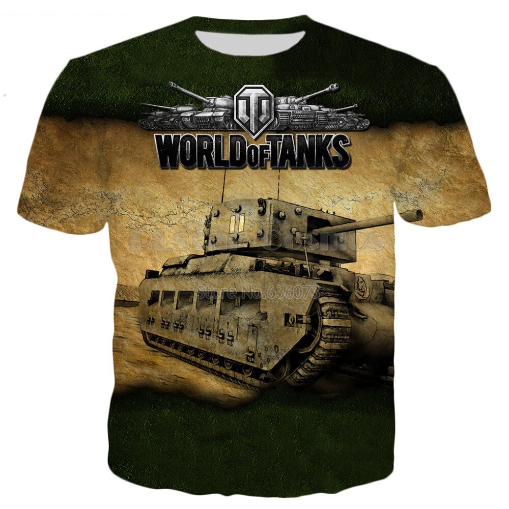 Summer New Fashion T-shirt Tank World Pattern Men's T-shirt Universe Cool Games 3D Printing Men's Casual Cool Oversized T-shirt