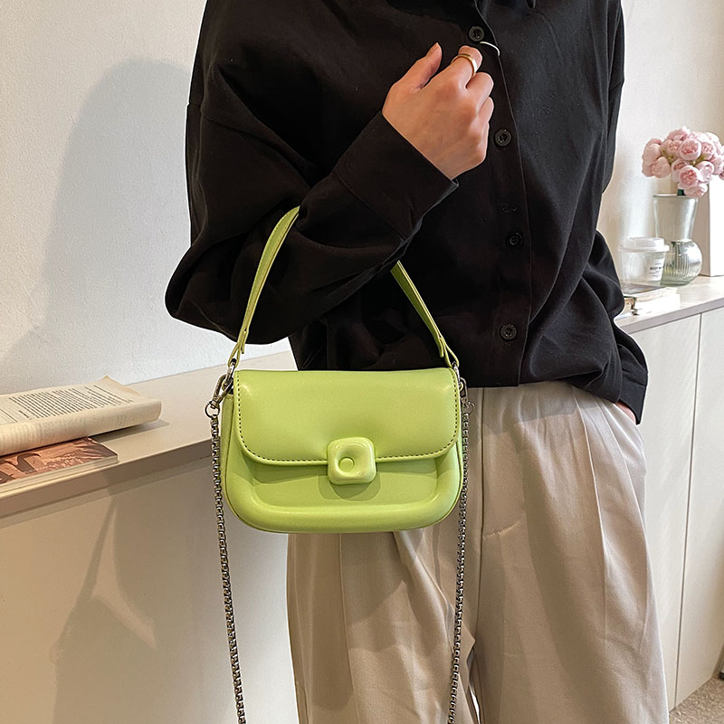 2023 New Retro Crossbody Handbags Women Semicircle Small PU Leather Shoulder Bag Solid Color Half Round Messenger Bag Satchel